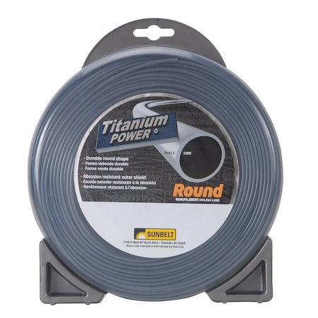 A & I Products Titanium Trimmer Line, .080" round 6" x6" x2" A-B155080